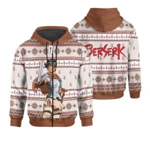 Berserk CascaZip Hoodie Custom For Anime Fans