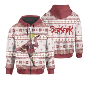 Berserk Farnese de VandimionZip Hoodie Custom For Anime Fans