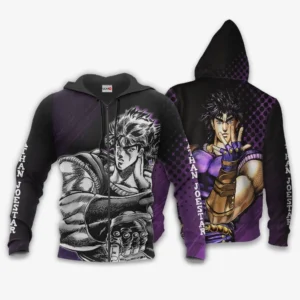 Jonathan Joestar Zip Hoodie JJBAs Anime