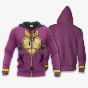 Giorno Giovanna Costume Zip Hoodie JJBA Anime