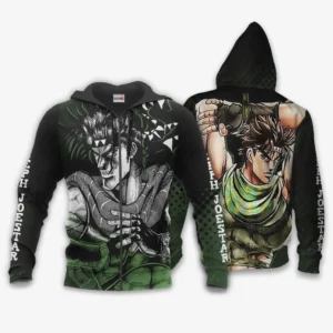 Joseph Joestar Zip Hoodie JJBAs Anime