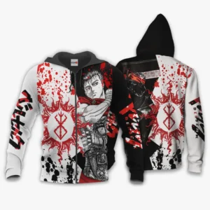 Guts Zip Hoodie Berserk Custom Anime Perfect Gift Idea For Fans