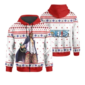 Shanks Custom AnimeZip Hoodie