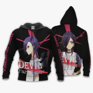 Hanzo Urushihara Zip Hoodie The Devil is a Part-Timer Custom Anime