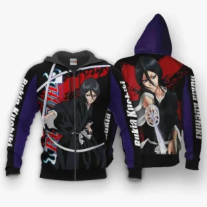 Rukia Kuchiki Zip Hoodie BL