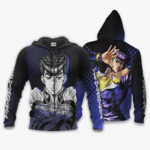 Josuke Higashikata Zip Hoodie JJBAs Anime