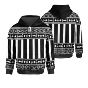 Kimetsu Obanai Iguro Custom AnimeZip Hoodie