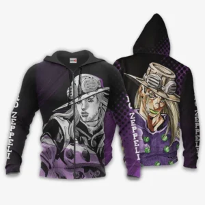 Gyro Zeppeli Zip Hoodie JJBAs Anime