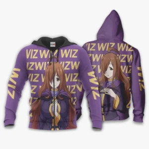 Wiz Zip Hoodie KonoSuba Custom Anime For Fans