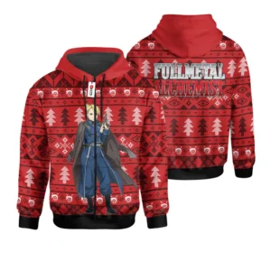 Fullmetal Alchemist Riza Hawkeye Custom AnimeZip Hoodie