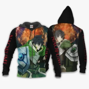 Naofumi Iwatani Zip Hoodie The Rising Of The Shield Hero Anime