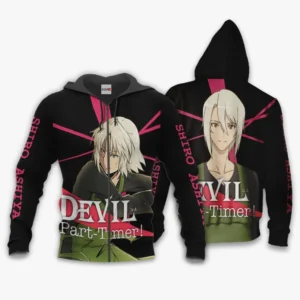 Shiro Ashiya Zip Hoodie The Devil is a Part-Timer Custom Anime