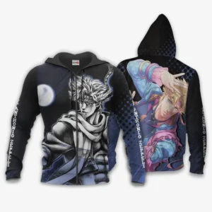 Caesar Anthonio Zeppeli Zip Hoodie JJBAs Anime