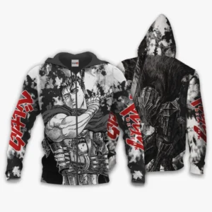 Guts Zip Hoodie Berserk Custom Anime