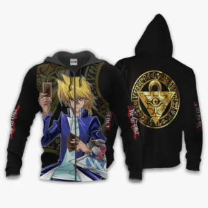 Katsuya Jounouchi Zip Hoodie Custom Yu-Gi-Oh Anime