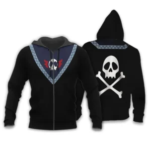 Feitan Costume Anime Zip Hoodie
