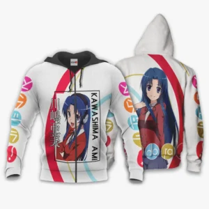 Kawashima Ami Zip Hoodie Custom Toradora Anime