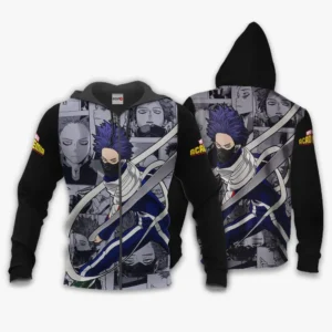 Hitoshi Shinsou Zip Hoodie Custom Anime