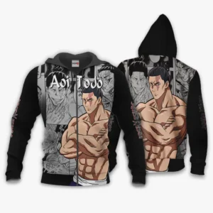 Aoi Todo Zip Hoodie Custom Anime