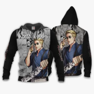 Kento Nanami Zip Hoodie Custom Anime