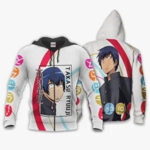 Takasu Ryuuji Zip Hoodie Custom Toradora Anime
