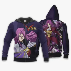 Cornelia li Britannia Zip Hoodie Custom Code Geass Anime