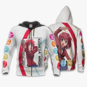 Kushieda Minori Zip Hoodie Custom Toradora Anime