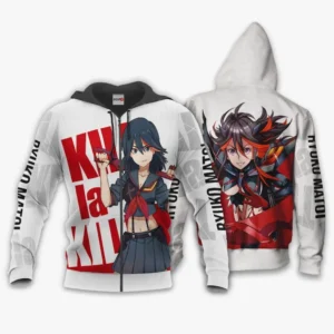 Kill La Kill Ryuko Matoi Zip Hoodie Anime