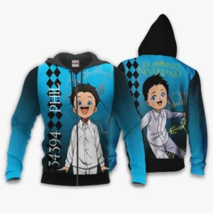 The Promised Neverland Phil Zip Hoodie Anime