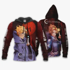 Castlevania Sypha Belnades Zip Hoodie Anime Stores