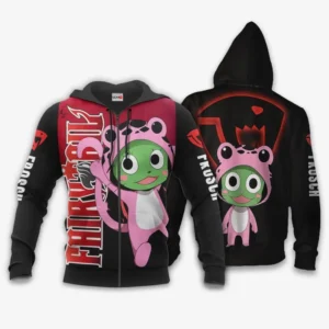 Sabertooth Frosch Zip Hoodie Anime Stores