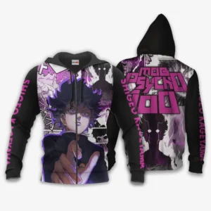 Mob Psycho 100 Zip Hoodie Custom Shigeo Kageyama Animes