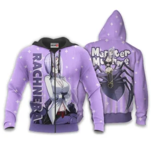 Monster Musume Rachnera Arachnera Zip Hoodie Custom Anime