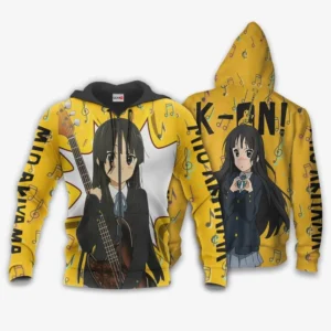 K-On Zip Hoodie Custom Mio Akiyama Animes