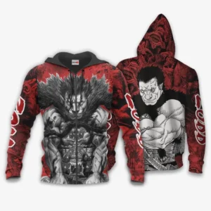 Berserk Zodd Custom Berserk Anime Zip Hoodie