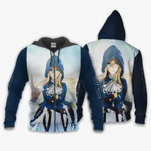 Violet Evergarden Zip Hoodie Custom Anime