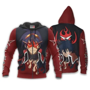 Simon Zip Hoodie Custom Tengen Toppa Gurren Lagann Anime