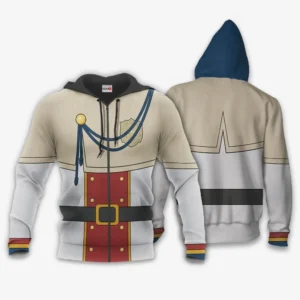 Golden Dawn Uniform Costume Zip Hoodie Black Clover Anime
