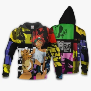 Edward Wong Hau Pepelu Tivrusky IV Zip Hoodie Custom Cowboy Bebop Anime