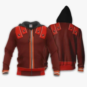 Gurren Lagann Viral Zip Hoodie Uniform Costume