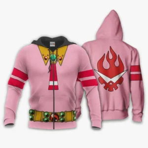 Gurren Lagann Nia Tepperin Zip Hoodie Uniform Costume
