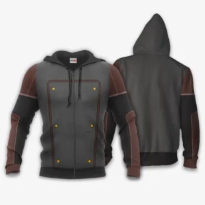 Zip Hoodie Equality Elemental Uniform Costume Costume