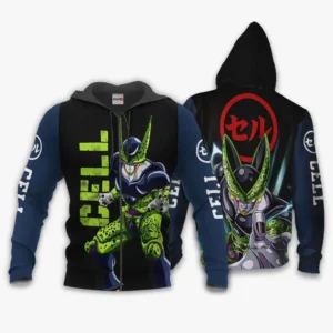 Dragon Ball Perfect Cell Zip Hoodie Anime