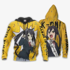 K-On Zip Hoodie Custom Azusa Nakano Animes
