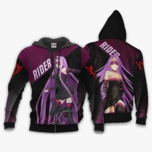 Fate Stay Night Rider Zip Hoodie Anime