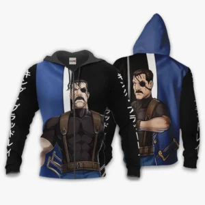 Bradley King Zip Hoodie Custom Fullmetal Alchemist Anime