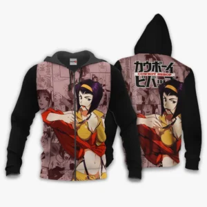 Faye Valentine Zip Hoodie Custom Cowboy Bebop Anime