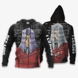 Maximillion Pegasus Zip Hoodie Custom Yugioh Anime Clothes