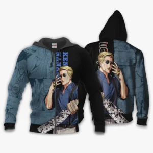 Kento Nanami Zip Hoodie Custom Anime