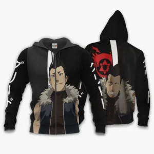 Greed Zip Hoodie Custom Fullmetal Alchemist Anime
